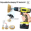 9 Pcs Brush Drill Attachment Bit Kit Wire Cleaning Wheel for Cleaning Rust UK 1