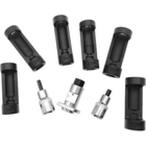 9PCS Strut Nut Socket Shock Absorber Removel Tool Set with 12 Point 12 Socket 2