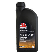 Millers Oils Classic 4T 20w50 Mineral Motorcycle Engine Oil 1 Litre