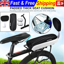 New Child Bike Back Seat Bicycle Seat Cover Rack Rest Cust Chair Cushion Armrest