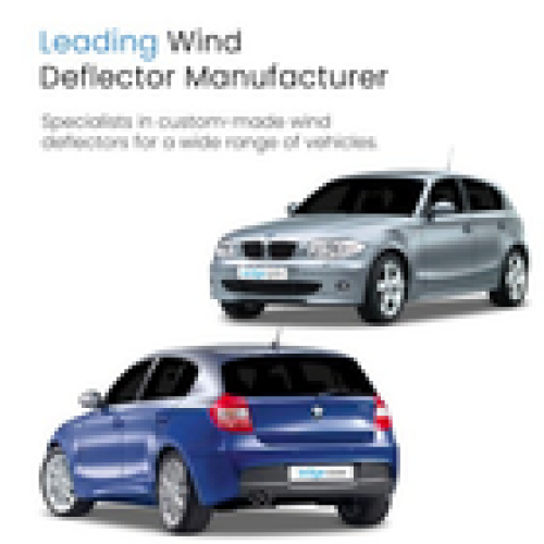 BMW BMW 1 Series E87 20042011 5 Door Hatchback Wind Deflectors 4pc Edgevisors 2