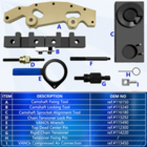 Camshaft Timing Locking Tool For BMW 6cylinder M52 M52TU M54 M56 E39 E46 engine 2