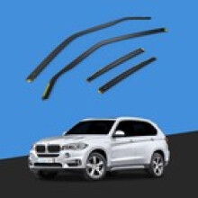 BMW X5 F15 MK3 20132018 5 Door SUV Wind Deflectors 4pc Tinted