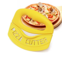 DSL Pizza Cutter Portable Stainless Steel Cover Dough Scraper Kitchen Camping