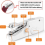 Mini Handheld Sewing Machine Stitch Home Hand Held Cordless Clothes Portable New 3