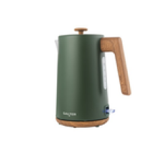 Salter Toronto 1.7L Kettle 3KW Rapid Boil Cordless Auto ShutOff Green Wood