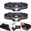 Super Bright USB Rechargeable Headlamp Waterproof LED Head Torch Headlight New 1