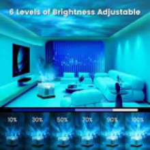 Remote Aurora Projector Lamp Cube Northern Lights Dynamic Water Wave Light UK