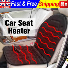 Universal 12V Car Heated Seat Cushion Cover Heating Pad Heater Warm Cold Winter