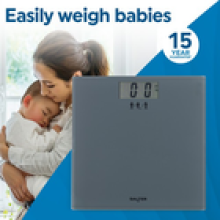 Salter Bathroom Scale Add Weigh For Babies Pets Luggage Easy Read LCD Display