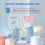 Waterdrop Elfin Fridge Water Filter Jug with 3 Months Filter 25LBlue 3