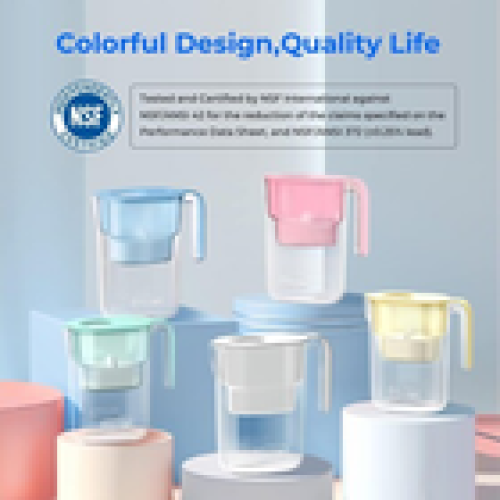 Waterdrop Elfin Fridge Water Filter Jug with 3 Months Filter 25LBlue 2