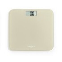 Salter Digital Bathroom Scale BatteryFree LCD Display Tough Glass 180kg Cream