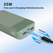 35W 20000mAh Power Bank Fly Safe Charger External Battery USB For Mobile Phone
