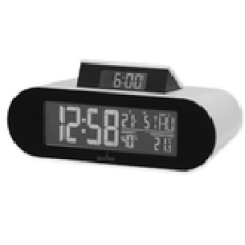 Acctim Kian Digital Alarm Clock Crescendo Alarm Temperature Humidity Popup Alarm
