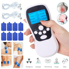 Electronic Pulse Massager Body Massage Acupuncture Dual Channel 15 Levels 8 Mode