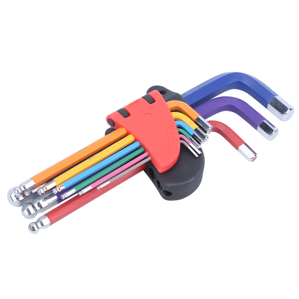 Colorful Hex Socket Wrench Set, Crv, Extended, Metric 10Mm 8231379645956