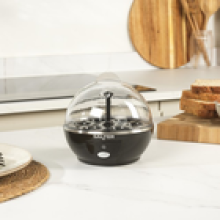 Salter 6 Egg Cooker Electric Poacher Boiler For Soft Medium or Hard Boiled Eggs