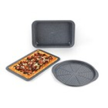 Russell Hobbs Metallic Marble 3Piece Baking Set – NonStick Oven Safe Durable