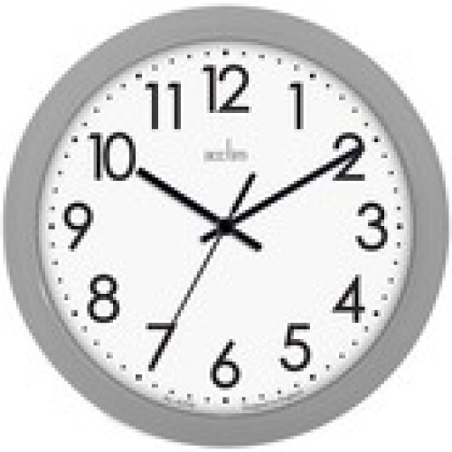 Acctim Acctim Abingdon Wall Clock Quartz Easy Read Arabic Numbers 25cm