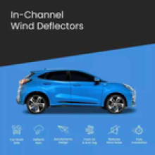 Ford Puma 2019onwards 5 Door SUV Wind Deflectors 4pc