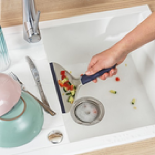 Beldray Beldray Deep Clean Scoop Strain Squeegee Flexible Blade Precision Wiping 2