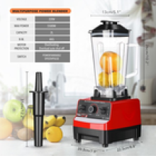 HighSpeed 2 Jugs Food Blender Juicer Mixer Crusher Processor Grinder Smoothie