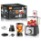 7in1 Food Processor Blender Chopper Juicer Dough Blade Shredder 2 SpeedsPulse 4