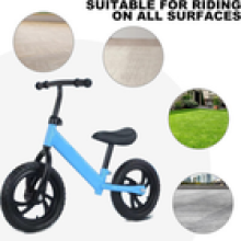 12 Kids Balance Bike Walking Running Training Bicycle For 26 Years Children