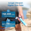 Waterdrop Personal Water Filter Straw for Hiking Camping Travel 2 Pack 6