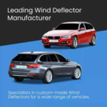 BMW 3 Series F31 Touring 20122018 5 Door Estate Wind Deflectors 4pc Tinted