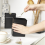 Salter Salter Alchemy 4Piece Set – Bread Bin Tea Coffee Sugar Storage BlackGold 5