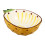 Ceramic Serving Bowl with HandPainted Pineapple Design, BearShaped Footed Fruit and Dessert Dish 1