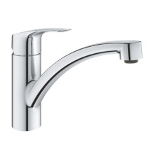 Grohe Kitchen Sink Mixer - Low Spout, Chrome - 3328130E - Modern Kitchen Essential