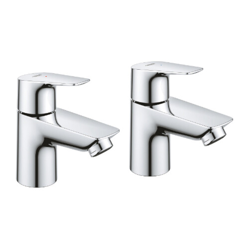Grohe Bauedge Pillar Tap Pair Chrome - 2042110M - Stylish and Functional