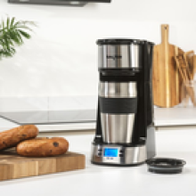Salter Digital Coffee Maker To Go Fresh Filter Coffee Machine Travel Mug 420 ml