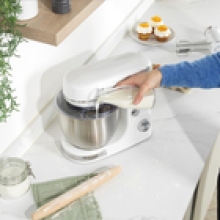 Salter Boston Stand Mixer Electric 5L Stainless Steel Mixing Bowl 8 Speeds 1300W