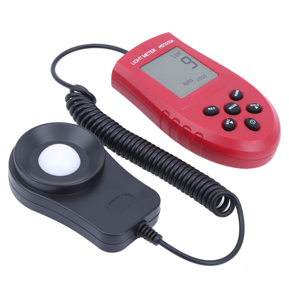 Digital Meter Hs1010a, Portable Luxmeter, Auto-Ranging, High Accuracy Light 8131379646178