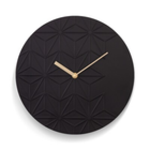 Acctim Acctim Chloe Wall Clock Quartz Geometric Resin Face Open Dial 30cm