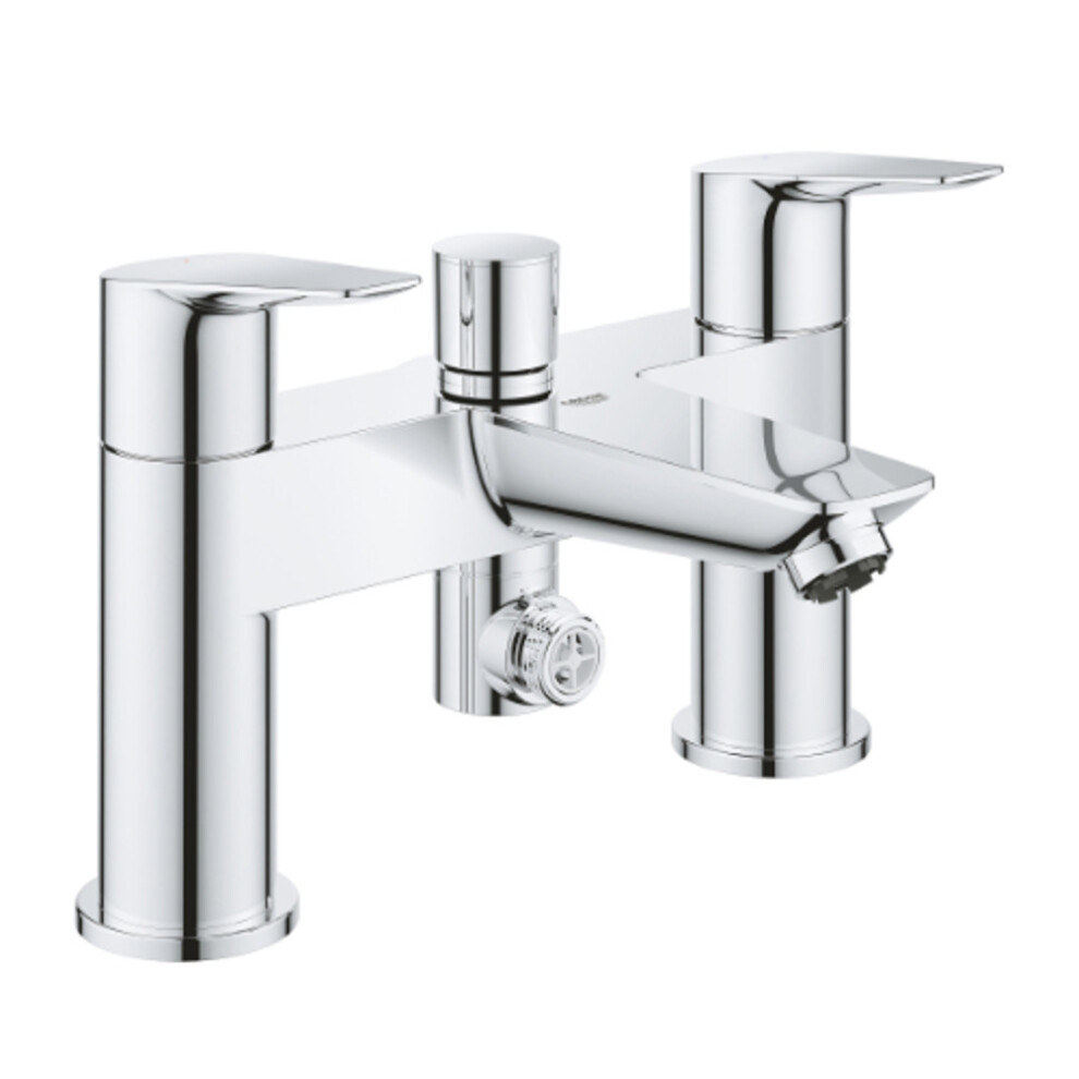Grohe Bauedge Deck 2H Bath Shower Mixer Chrome - 25217001 - Stylish And Functional
