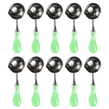 10x/Set Metal Sealing Spoon Wax Seal Spoon-Jasper bubble handle