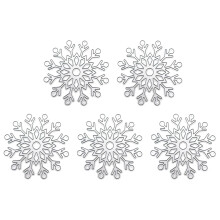 5 Pcs Metal Dies Cuts Christmas Cutting Dies for-JD122809