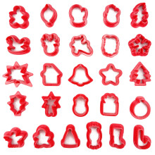 Kerstthema Kleisnijders Kleioorbellen Maken Levering met-Stijl A