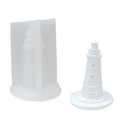 Lighthouse Resin Silicone Molds for Epoxy-lighthouse plaster