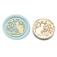 5Pcs Butterfly Rose Embossed Seal Stamp-lily of the valley c
