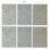 1/3Pcs Flower Leaf Texture Sheet, Clay Sculpture Tool Clay-SET 2