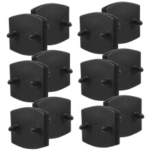 20pcs Plastic Bed Slat Holders for Center and Side Rails Bed Frame Replacement Parts