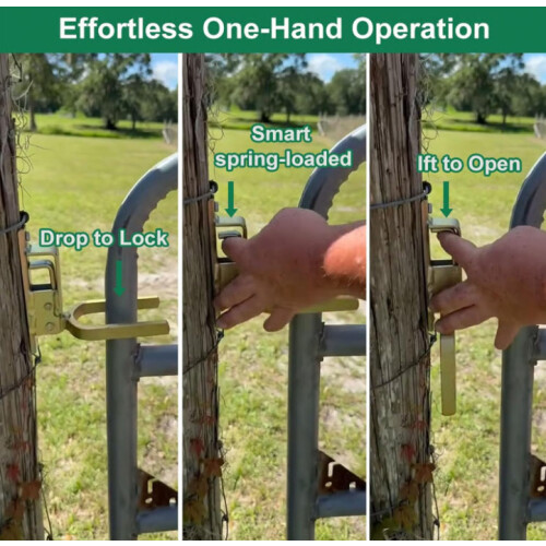 Instant Locking Gate Latch 2