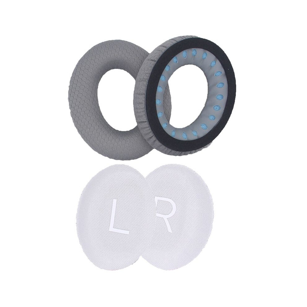 Ear Pads Replacement For Qc45 Wireless Headphones Ear Cushions Headset Parts Gray 6031394277161