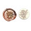 Scrapbooking Stamp Head for Wedding Invitations, Wine-narcissus 1